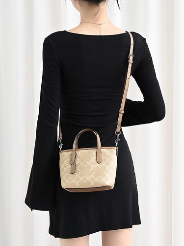 Винтажный костюм Coach City15 23, большая сумка на плечо, мини-модифицированная сумка через плечо, аксессуары