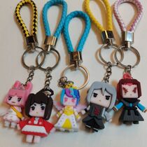 2020 New Mini World Skin Pendant Key Buttoned book Package Decorative Rabbit Beauty Little Dinosaur Children