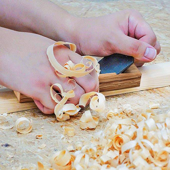 Рубанок 日式青钢木修边迷你小刨 木工刨 手工刨 Golden Dolphin