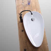 Nordic Table Pot Porcelain Basin Art Table Basin Wash Balcon Balcony Washing Balcony Side Washing Laundry Basin