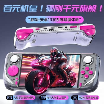 Dual-system android open source handheld game console e6max