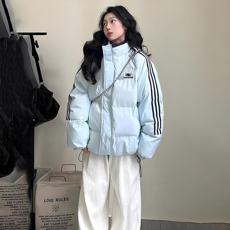 Women's down Jacket 2026 New Thickened College Style Coat Off-Season Clearance Short Loose Puffer Jacket Off-Season Clearance