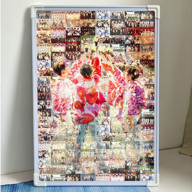 Times Youth League Merchandise 1000-Piece Puzzle with Crown Design, Concert Merchandise, Gift for Best Friend's Birthday Times Youth League Merchandise 1000-Piece Puzzle with Crown Design, Concert Merchandise, Gift for Best Friend's Birthday