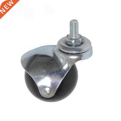 Caster Wheel 2pcs 1.5 Inch Swivel Caster Threaded Castor Whe