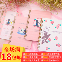  Chenguang stationery Casper and Lisa classic series Hard shell double coil book checkered student notepad Hand book