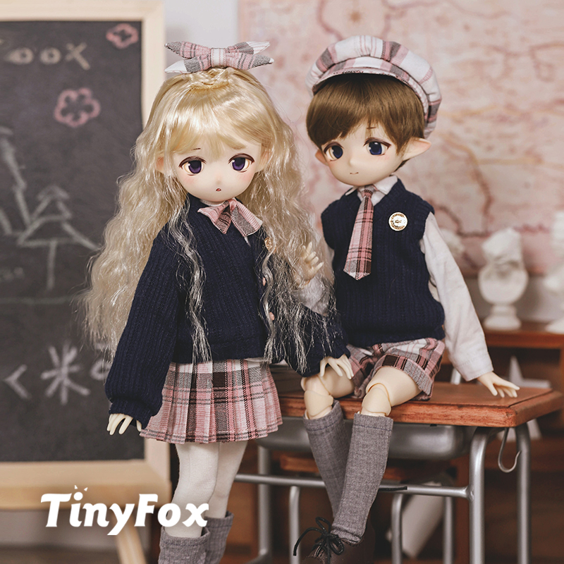 (Full set of official warehouse)TinyFox Mike Xiaozhe Elf College official clothing bjd doll official MJD6 sub prime body