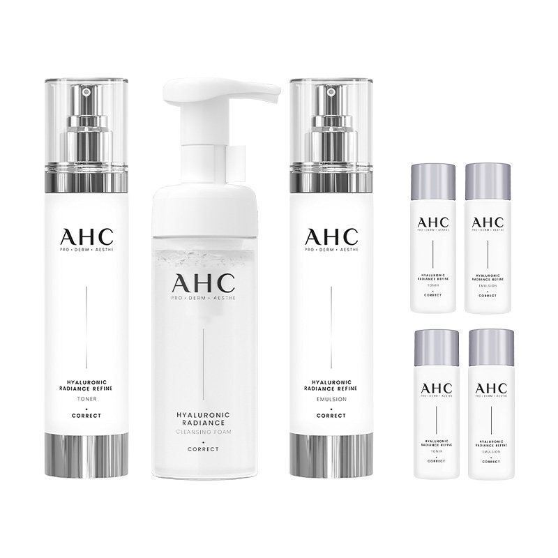 AHC 小神仙水乳洁套盒补水保湿清洁护肤男女官方旗舰店正品
