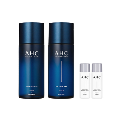 AHC男士专用水乳套装清爽控油补水保湿焕亮护肤官方旗舰店正品