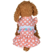 Pet quần áo chó quần áo chó nhỏ Teddy gấu chó con váy mèo quần áo thú cưng quần áo mùa xuân và mùa thu mỏng - Quần áo & phụ kiện thú cưng