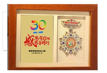 金属荣誉奖章定做奖牌徽章定制徽章员工学生表彰纪念章勋章胸章