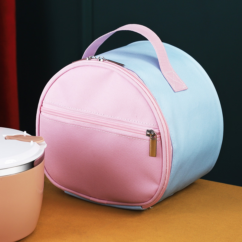 Insulation Bag Lunch Box Handbag With Foam Noodles Bowl Bag Student Lunchbox Aluminum Foil Hand Carrying Bag Office Worker Thickened Dining Bag