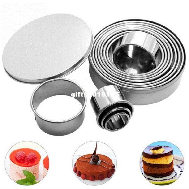 Douglas Cutter New 12PCS/Set Round Cookie Biscuit Cutter Circle Pastry Doug