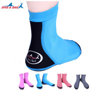 VDiesail new snorkeling socks male and female 1 5MM neoprene diving socks Leica non-slip anti-scraping beach socks