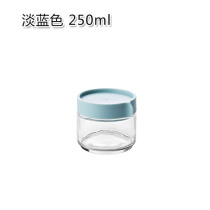 Glass piggy bank sealed can household kitchen with lid small transparent leak-proof large capacity portable cute