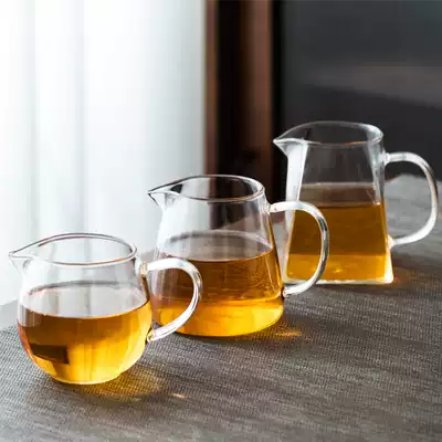 Gongpai tea leak one set glass kung fu tea set male cup tea heat-resistant accessories padded tea padded