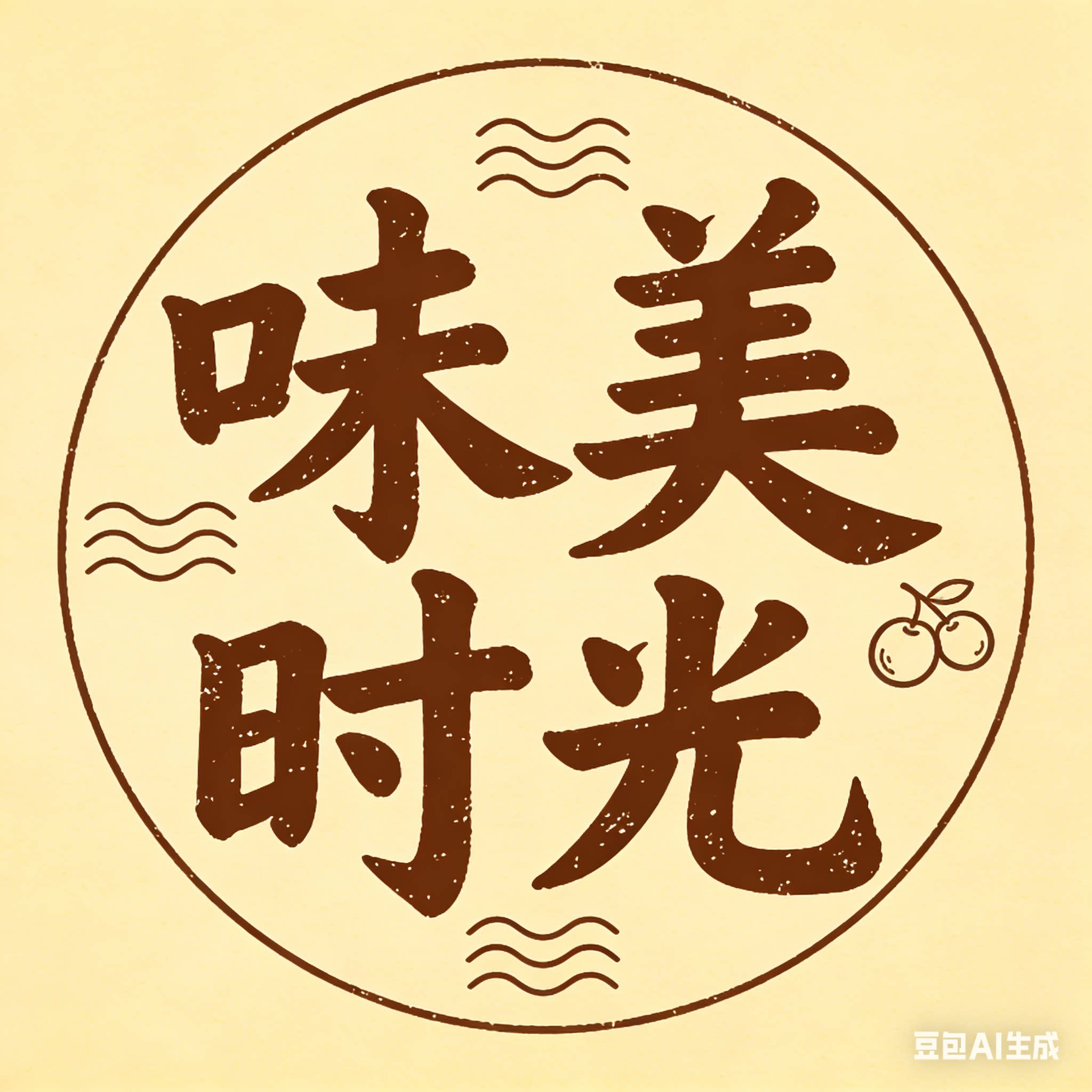 味美时光食品店的LOGO