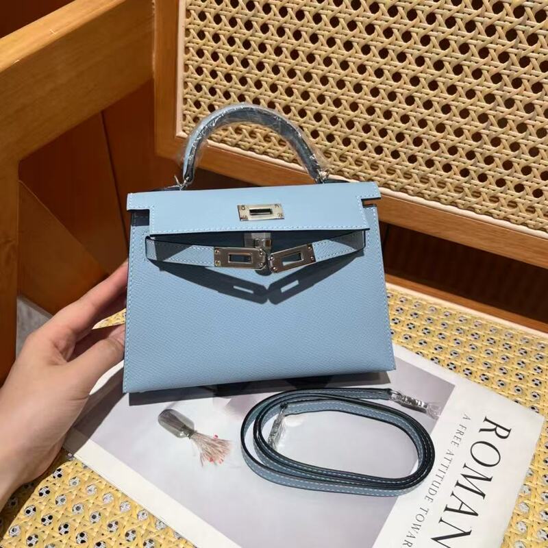 Yoy Handmade | New Mini Second-Generation 19cm Kelly Bag Mini Genuine Leather Crossbody Women's Bag Shoulder Handbag Yoy Handmade | New Mini Second-Generation 19cm Kelly Bag Mini Genuine Leather Crossbody Women's Bag Shoulder Handbag