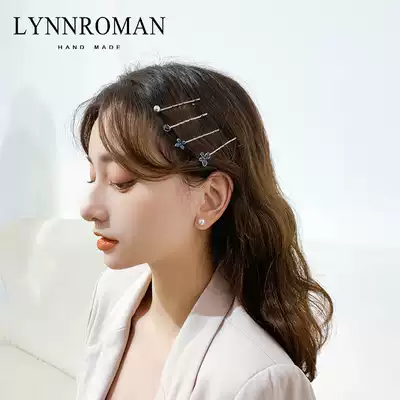 Hairpin side clip girl net red Japanese one-word clip Simple Korean ins hairpin small clip headdress hairpin Liuhai