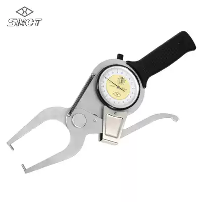 Upper gauge with meter two-piece 0-20-40-60mm diameter measuring outer card pliers outer diameter card gauge measurement