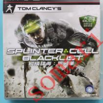 PS3 original second-hand genuine game Splinter Cell Spy Sea Blacklist Hong Kong version Chinese spot