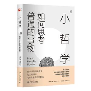 正版 小哲学:如何思考普通的事物 扬·索克尔 书店 哲学理论书籍