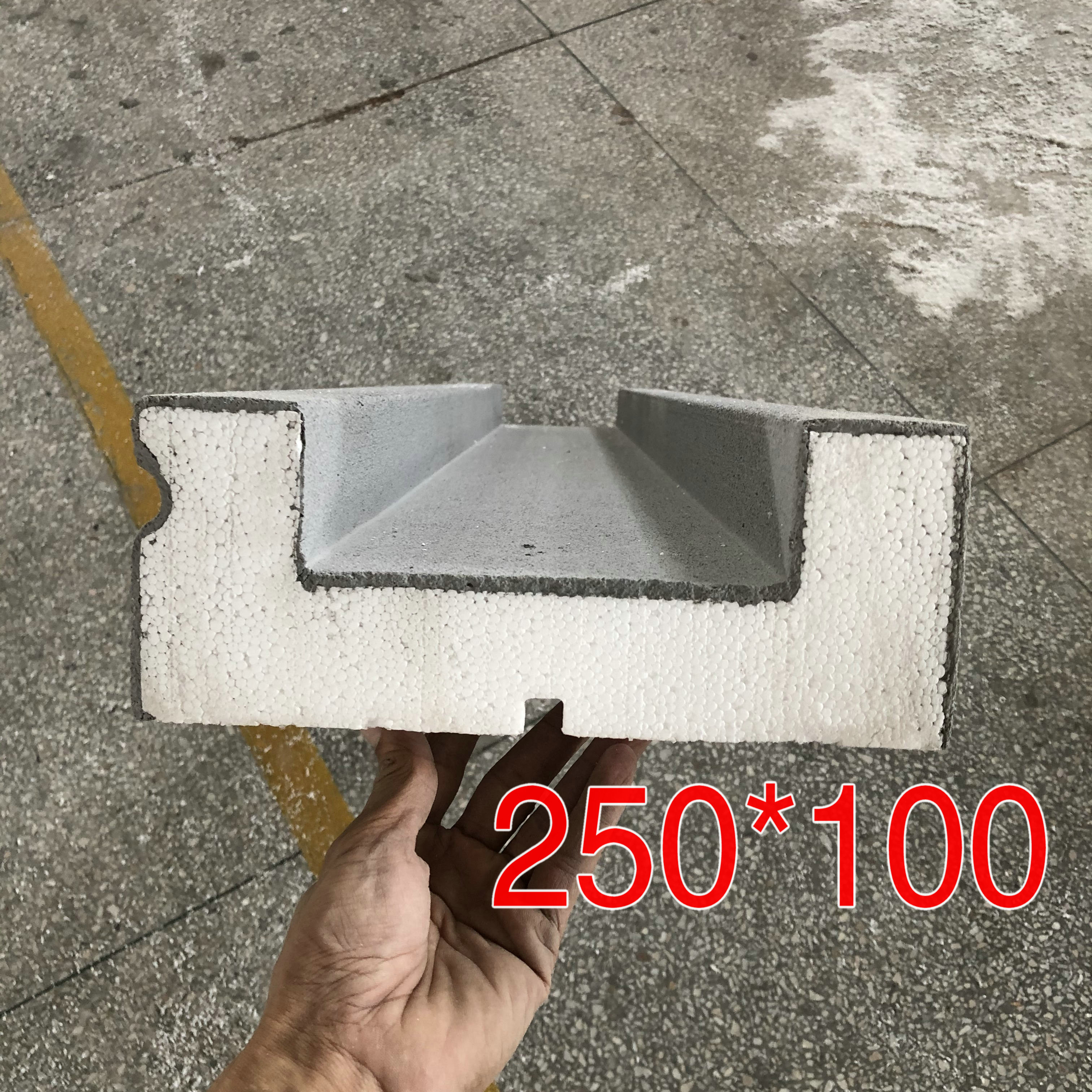 Villa exterior wall decoration foam eps window cover I-shaped lines Window sill close door frame Gutter cornice drip line