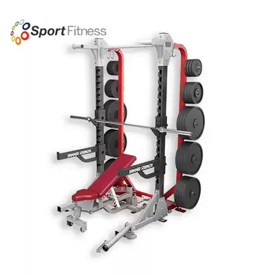 Hummer front open multi-purpose training rack gym hotel gymnasium equipment Lijian squat bench push bench