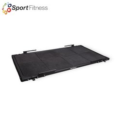 Rogue Full Rubber Weightlifting Platform Deadlift Platform Squat High Turning Platform Crossfit Commercial Shock-Absorbing 5cm Weightlifting Platform