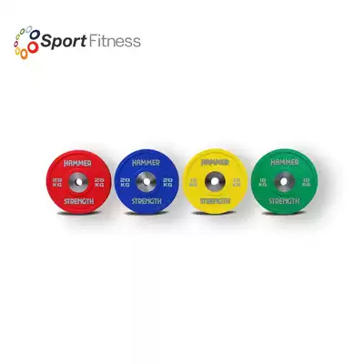 Hummer competitive barbell film Color weightlifting film Full negatives Rubber film large hole gym special barbell film
