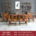 Bàn ghế gỗ gụ bàn ghế kết hợp phòng khách Bàn trà Kung Fu Trung Quốc Bàn trà gỗ nguyên khối Bàn trà nghệ thuật cổ - Bàn trà Bàn trà