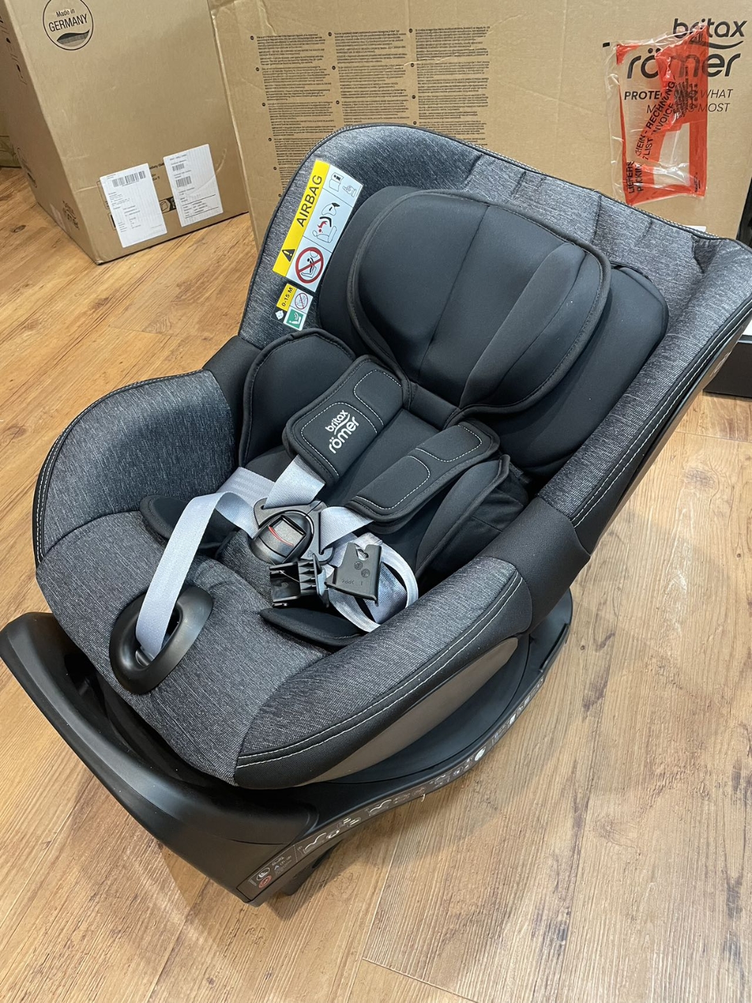 German britax precious dualfix bifacial rider Pro car baby safety seat 0-4-year-old isize-Taobao