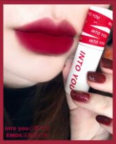 EM 04 into you female protagonist lip mud matte fog face velvet lip glaze women's lipstick for both cheeks