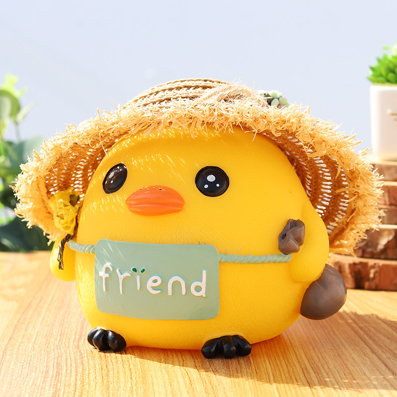 Boy child piggy bank Chick child drop storage tank Piggy bank Zodiac storage tank Boy girl