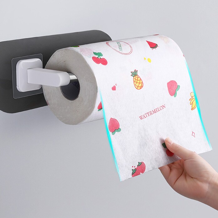 Kitchen Paper Towel Rack-Free Kitchen Paper Towel Rack Wall-mounted Paper Rack Paper Rack Kitchen Towel Rack