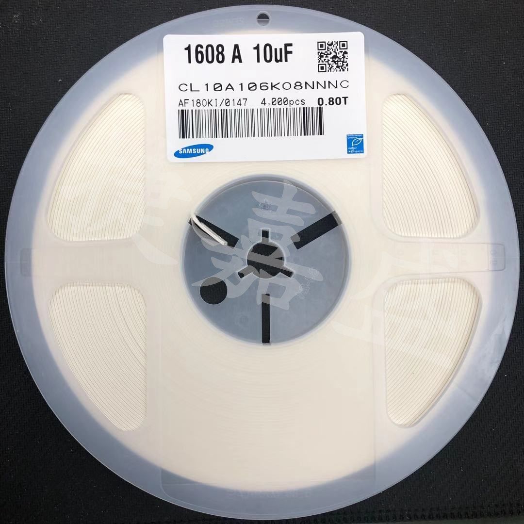 Samsung Ceramic Chip Capacitor 0603 16V 106K 10uF X5R 10% Whole Disk Price 4000pcs - Taobao