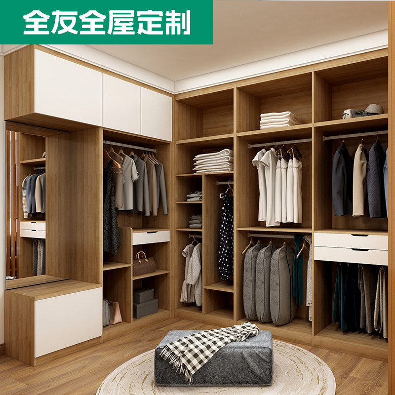All-you-home custom furniture whole house TV cabinet wine cabinet combination custom wardrobe cloakroom custom custom