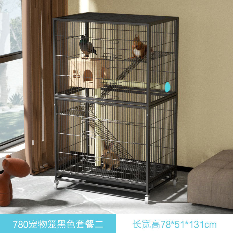 Xinlesen Squirrel Cage Three-Layer Chinchilla and Ferret Cage, Hamster Villa, Chinchilla Cabinet Cage, Large Ferret Cage, Pet Bird Cage Xinlesen Squirrel Cage Three-Layer Chinchilla and Ferret Cage, Hamster Villa, Chinchilla Cabinet Cage, Large Ferret Cage, Pet Bird Cage