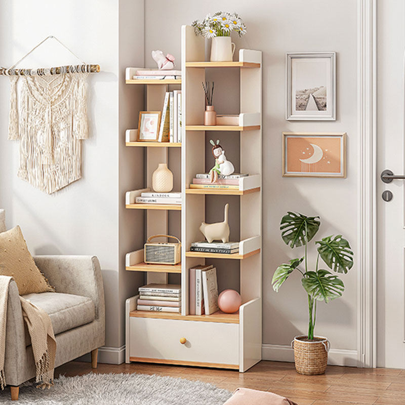 Net Red Bookshelf Small Landing Tree Living Room Wall Side Small Bookcase Bedroom Bookcase With Wall Easy Shelf
