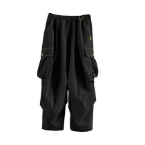 Small day with childrens clothing original design 2024 Spring new male girl child handsome gas loose speed dry tooling long pants