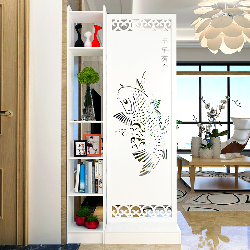 Modern minimalist furniture fashion screen partition living room European-style hollow bedroom seat screen porch screen partition cabinet