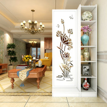 Screen partition living room bedroom modern simple seat screen locker barrier Chinese entryway office hotel movable