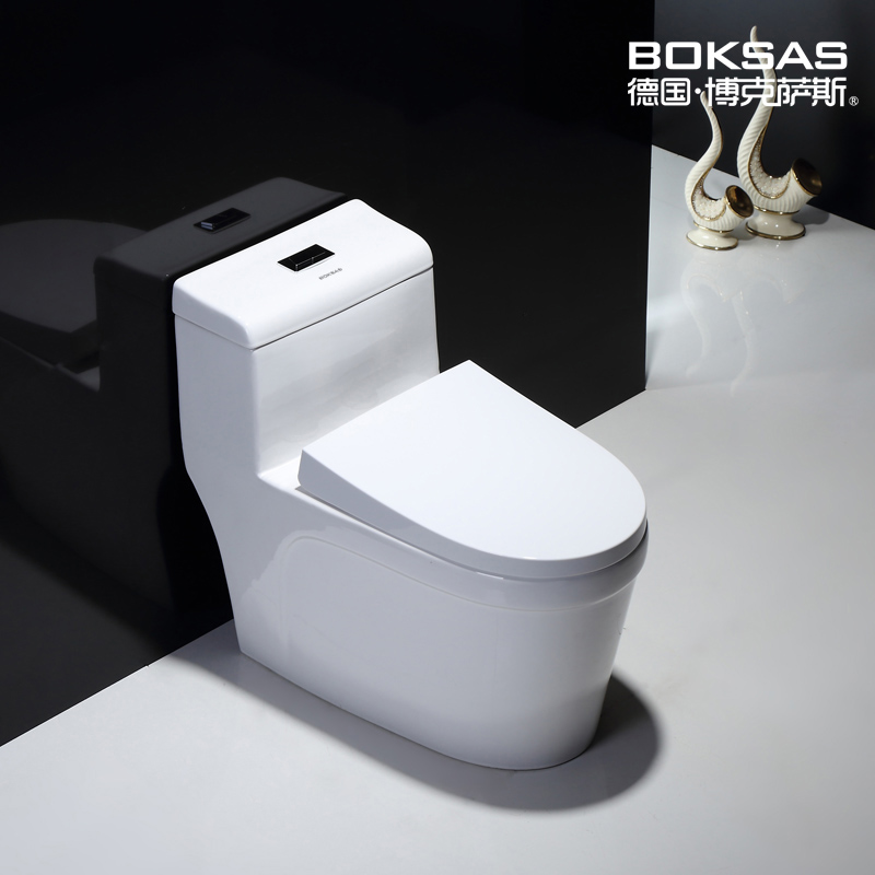 Boksace common flush toilet small family type Makeup Room Toilet home Siphon Style Ceramic Toilet