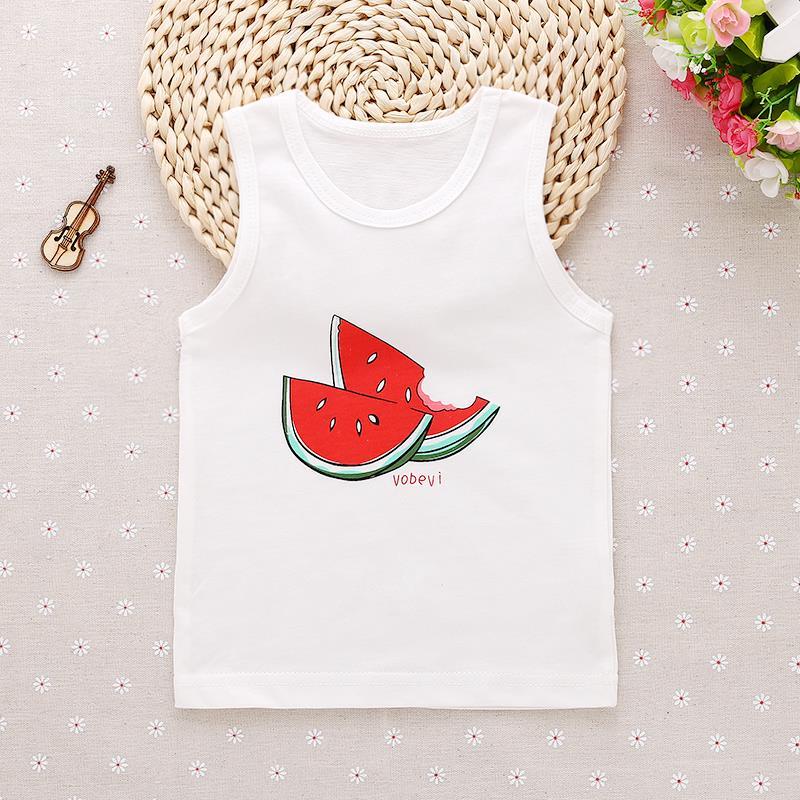 Đầu bé nhỏ vest mùa hè mỏng sexy thường childrens mùa hè váy sling nhỏ 2019 cậu bé thực tiễn mới.