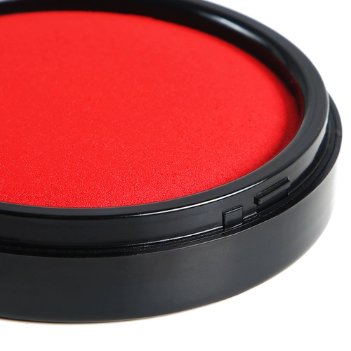 Чернильная подушечка, быстросохнущие канцтовары для офиса, прозрачная красная печать, быстрое высыхание