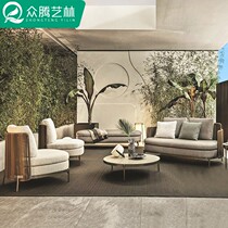 Outdoor sofa courtyVilla furniture combination balcony vinechairlight luxury outdoor terrace stainless steel vine cottage