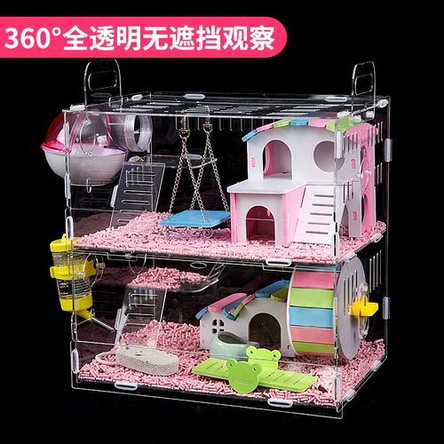 Двухэтажная большая акриловая вилла, замок, игрушка