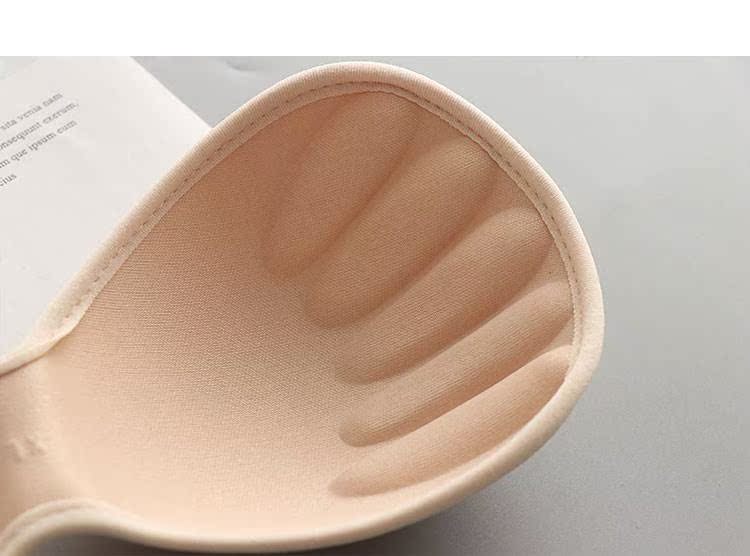 Ngực pad nữ một mảnh bọc ngực chèn đồ lót ống trên cùng làm đẹp trở lại phong trào tập hợp ngực nhỏ dày trên miếng bọt biển - Minh họa / Falsies đệm ngực silicone