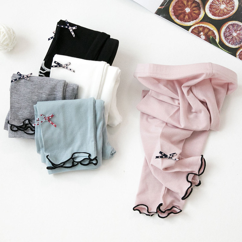 Girl's underpants summer thin outside wearing foreign air new big child children hit bottom pants baby ultra-thin 90% pants-Taobao