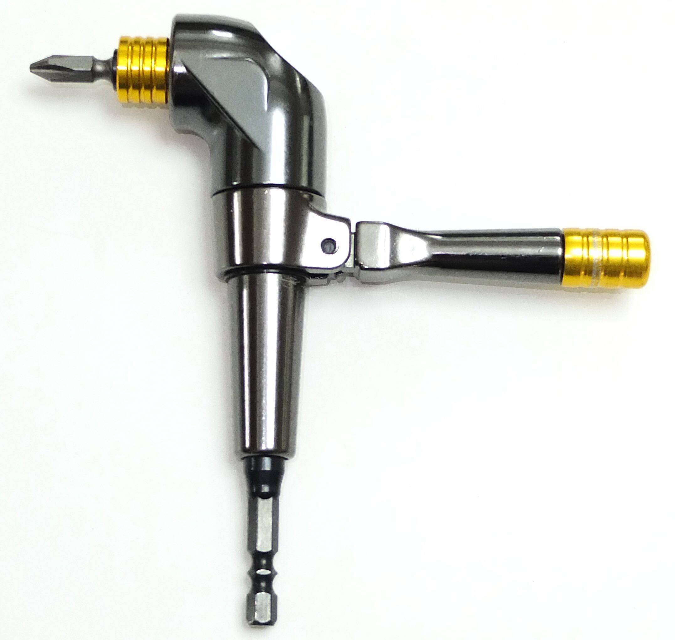 Electric batch corner narrow space drilling screws batch of power screw batch of right angle corner