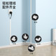 PVC wire trough semicircular floor wall fireproof flame retardant environmental protection open wire network cable organization storage beautiful sticker tool